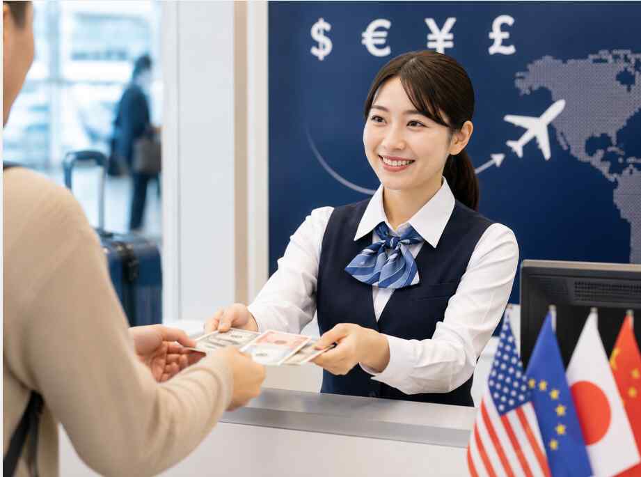 外貨両替の窓口スタッフ/秋葉原・上野・浅草エリアの外貨両替業務など［英語・日本語］