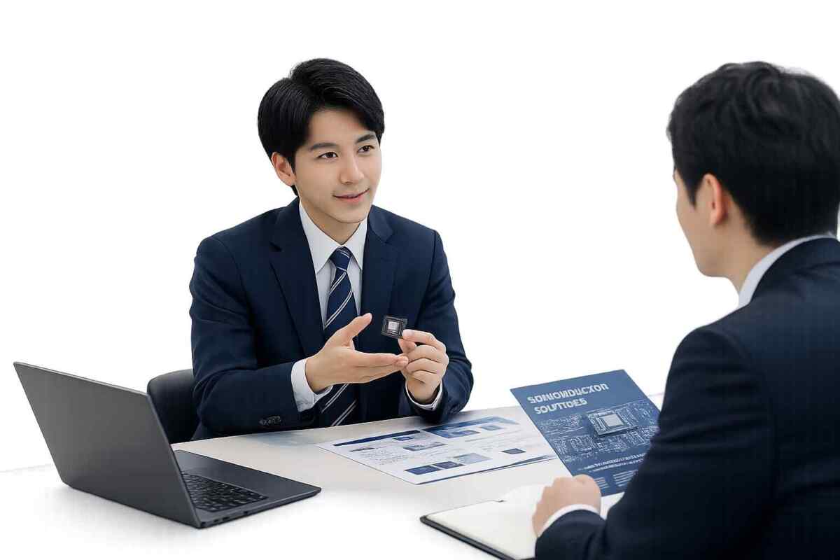 法人営業/半導体・電子材料を扱う商社にて提案営業など［中国語］