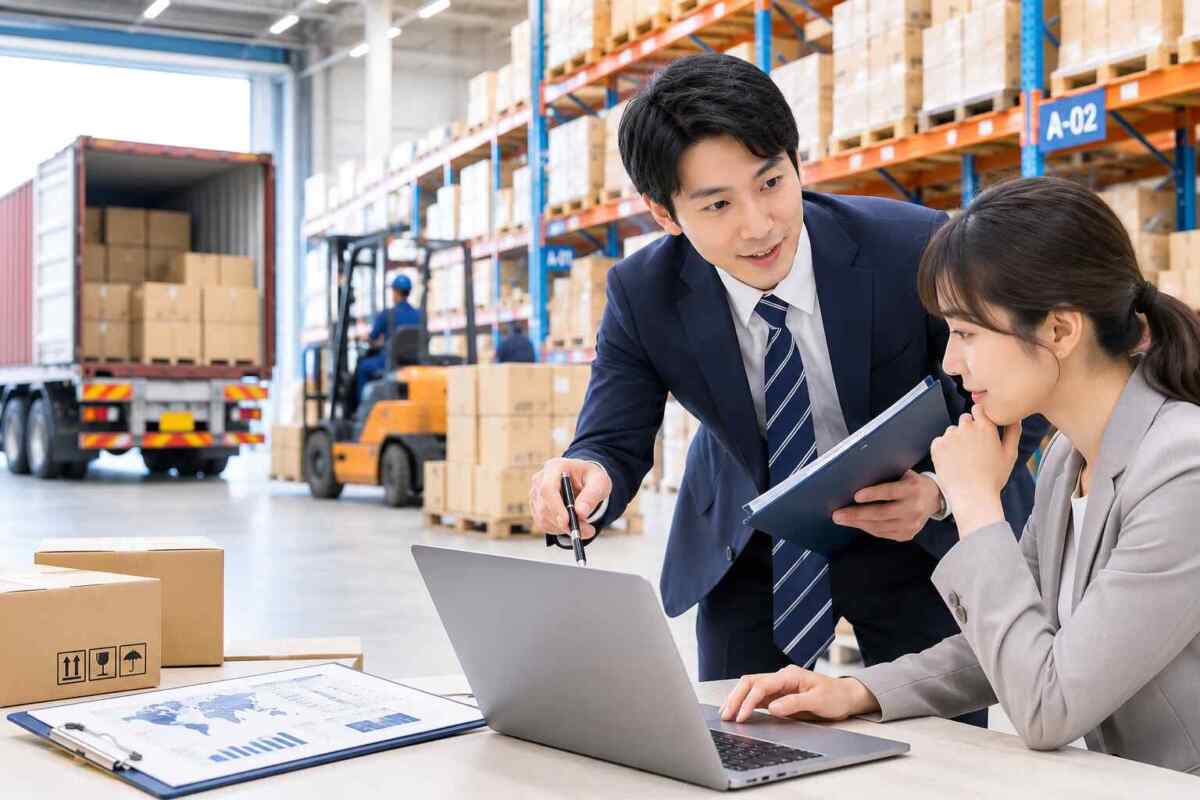 国際物流・貿易担当/半導体・電子材料を扱う商社にて貿易業務［英語］
